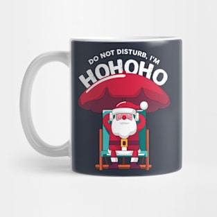 Santa Claus Out of Office Mug